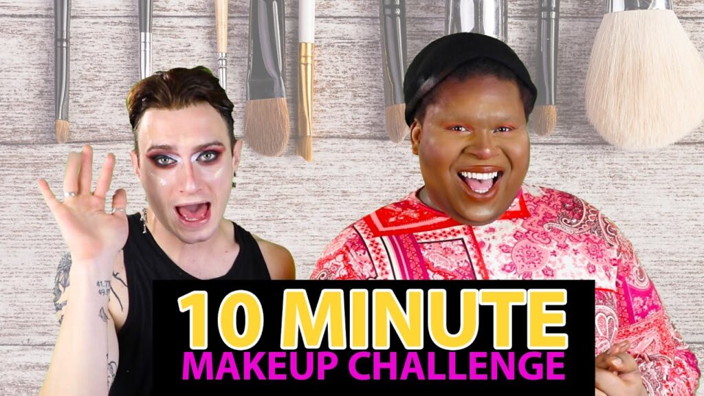 #DRAGQUEEN 10 Minute Make-Up Challenge