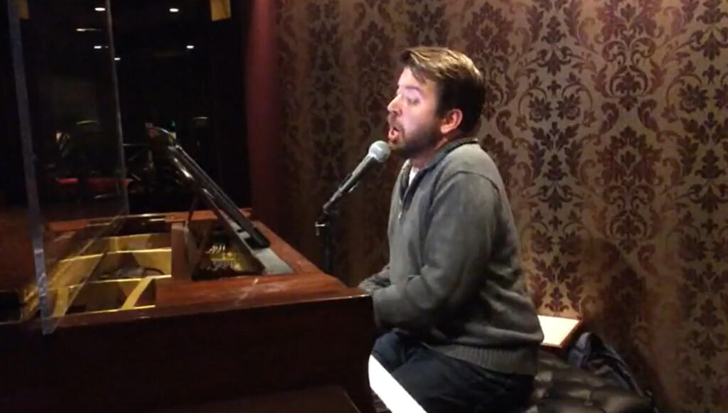 Michael Raab playing at Tavern on Camac