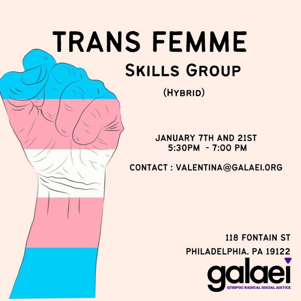 TRANS FEMME SKILL GROUP
