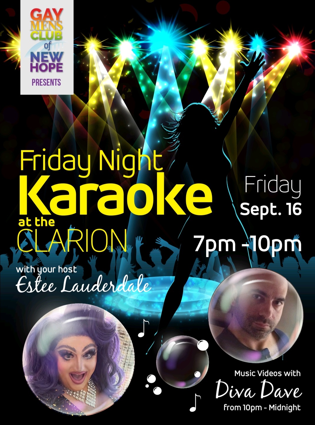 Friday Night Karaoke with Estee Lauderdale - PhillyGayCalendar