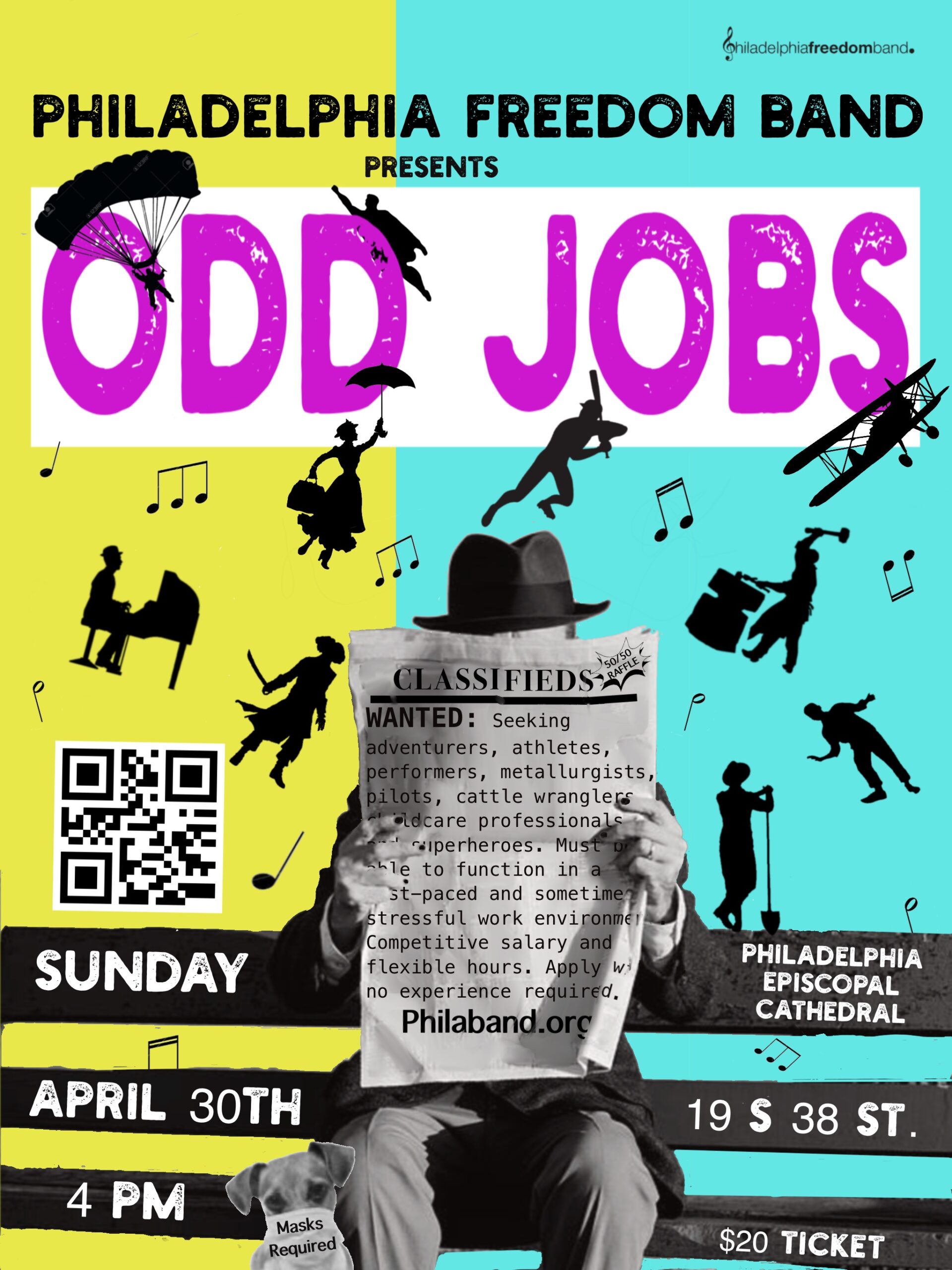 Odd Jobs: The Philadelphia Freedom Band Presents a Concert Band concert