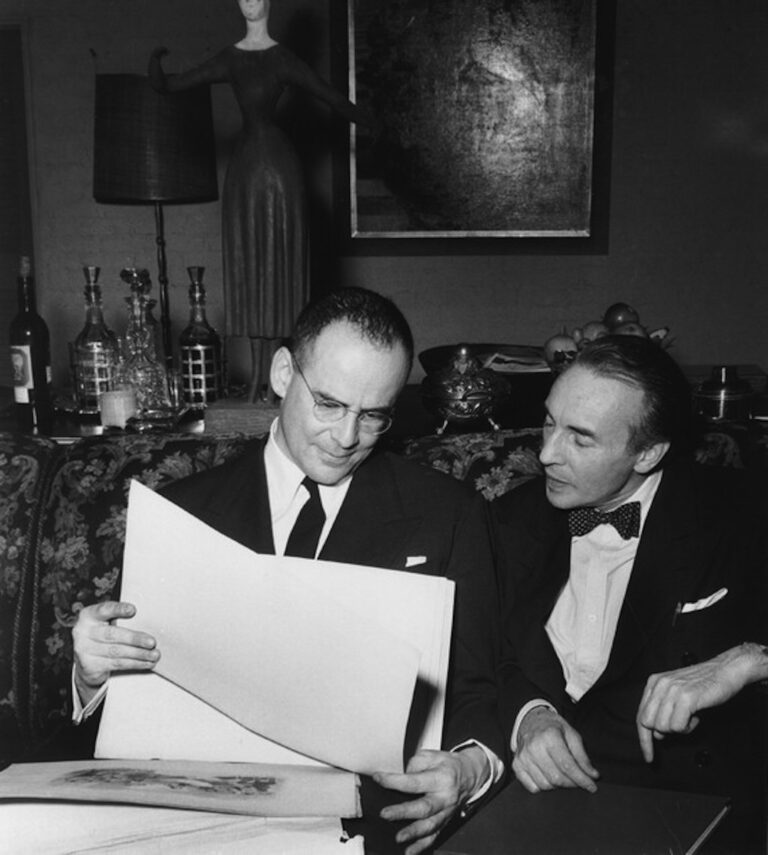 Lincoln Kirstein and George Balanchine