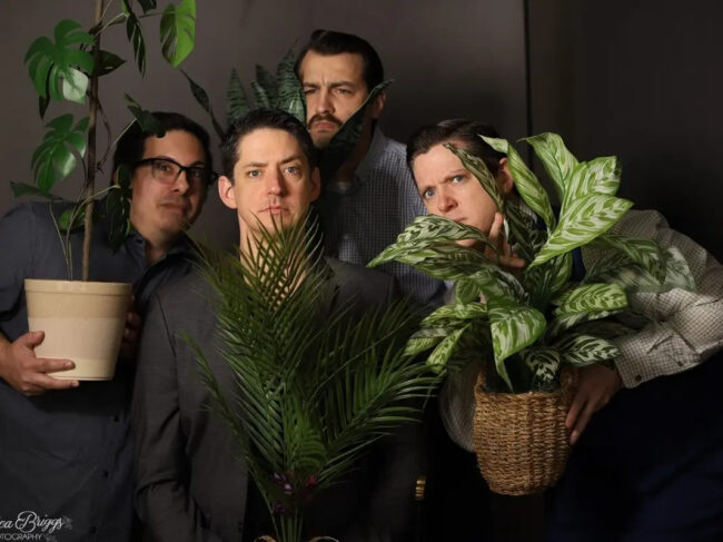 Rehearsal photo of Spamalot