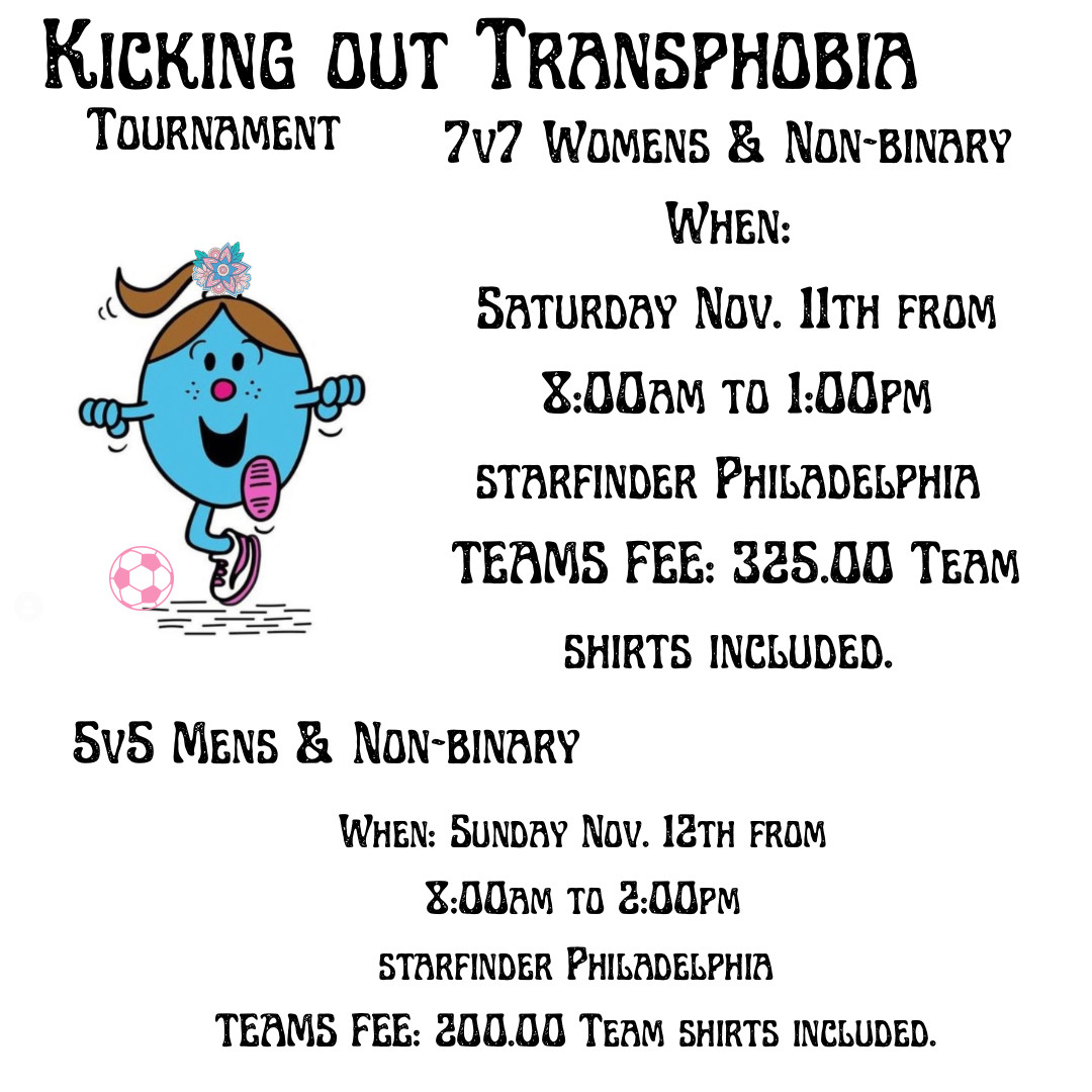 KICKING OUT TRANSPHOBIA