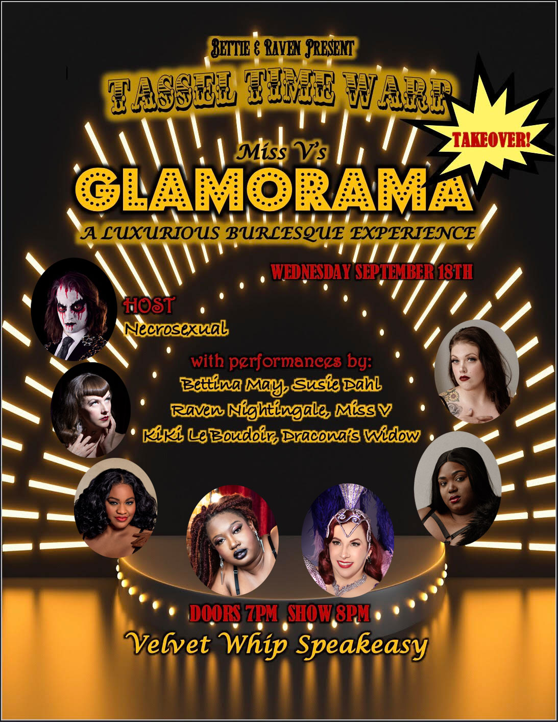 Glamorama – A Luxurious Burlesque Experience!