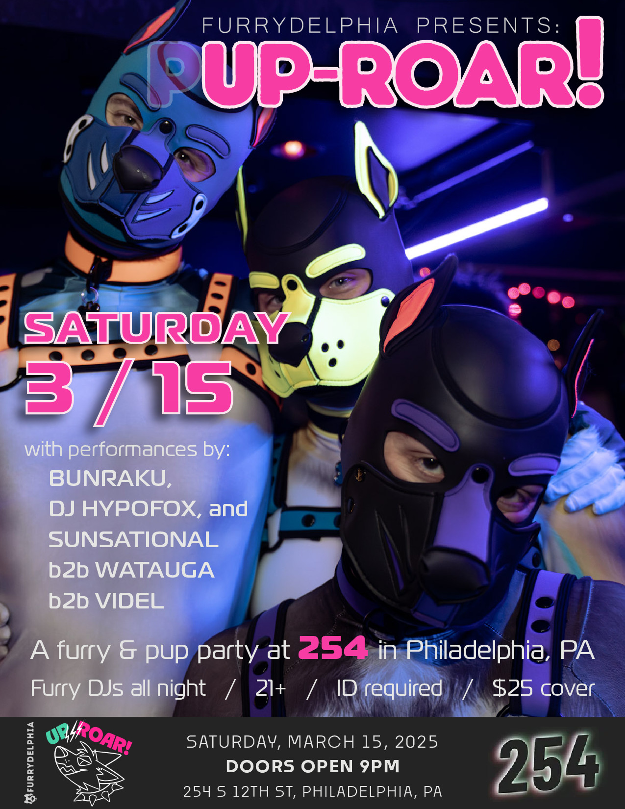 FURRYDELPHIA PRESENTS: pUP-ROAR!
