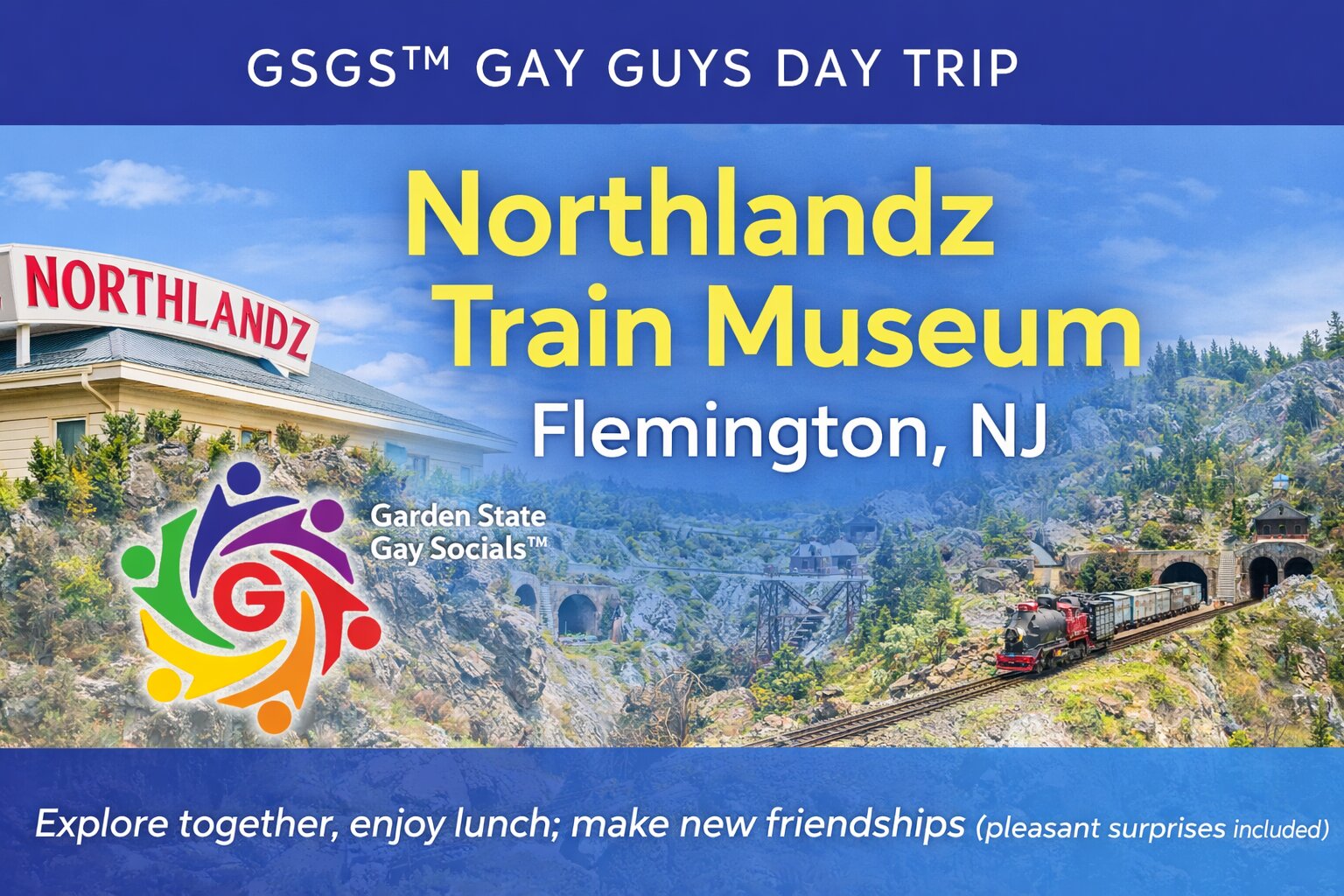 Gay Day Trip NJ Northlandz Train Museum