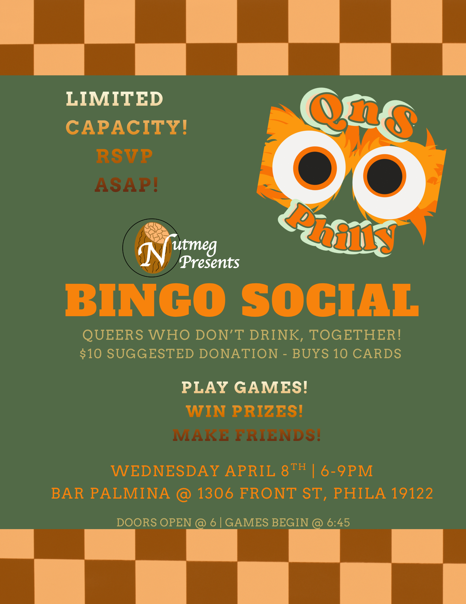 Queer and Sober BINGO Social!!