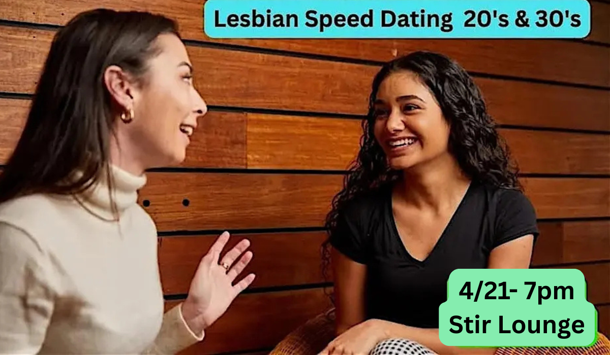 Lesbian Speed Dating 20’s and 30’s
