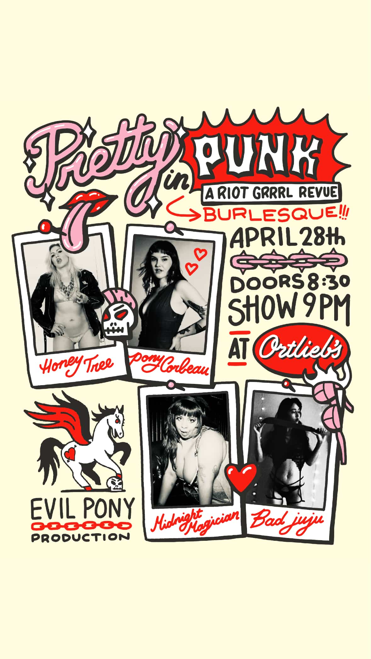 Pretty in Punk: a Riot Grrrl Revue